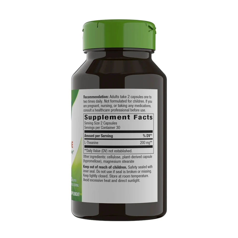 Nature's Way L-Teanina, 60 kapsułek - obrazek 2