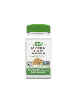Natures Way Myrrh Gum żywica myrry (100 kapsułek)