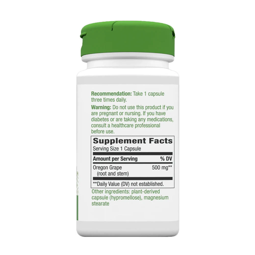 Nature's Way - Mahonia pospolita (90 kapsułek) - obrazek 2