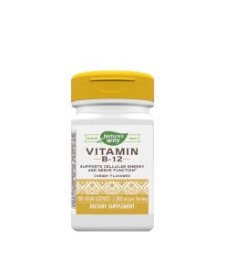 Natures Way Vitamin B12 (100 Lozenges) - suplement diety