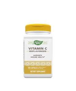 Natures Way Vitamin C with Bioflavonoids (100 Capsules) - suplement diety