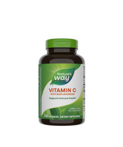Natures Way Vitamin C with Bioflavonoids (250 Capsules) - suplement diety