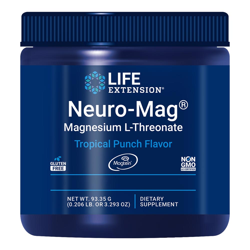Neuro-Mag Magnez L-Treonian, Tropikalny Poncz - 93g - obrazek 3