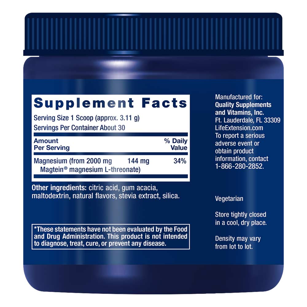 Neuro-Mag Magnez L-Treonian, Tropikalny Poncz - 93g - obrazek 5