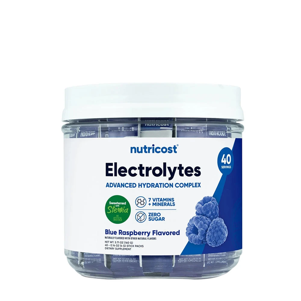 Nutricost Elektrolity Drażetki do rozpuszczania (156 g)