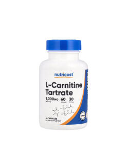 Nutricost L-Carnitine Tartrate (60 kapsułek)