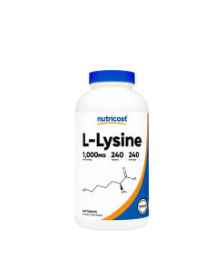 Nutricost L-Lizyna tabletki (240 tabletek)
