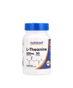 Nutricost L-Teanina 200 mg (30 kapsułek)