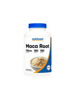 Nutricost Korzeń maca 750 mg (180 kapsułek)