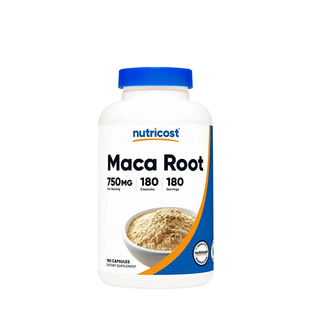 Nutricost - Korzeń Maca 750 mg (180 kapsułek)