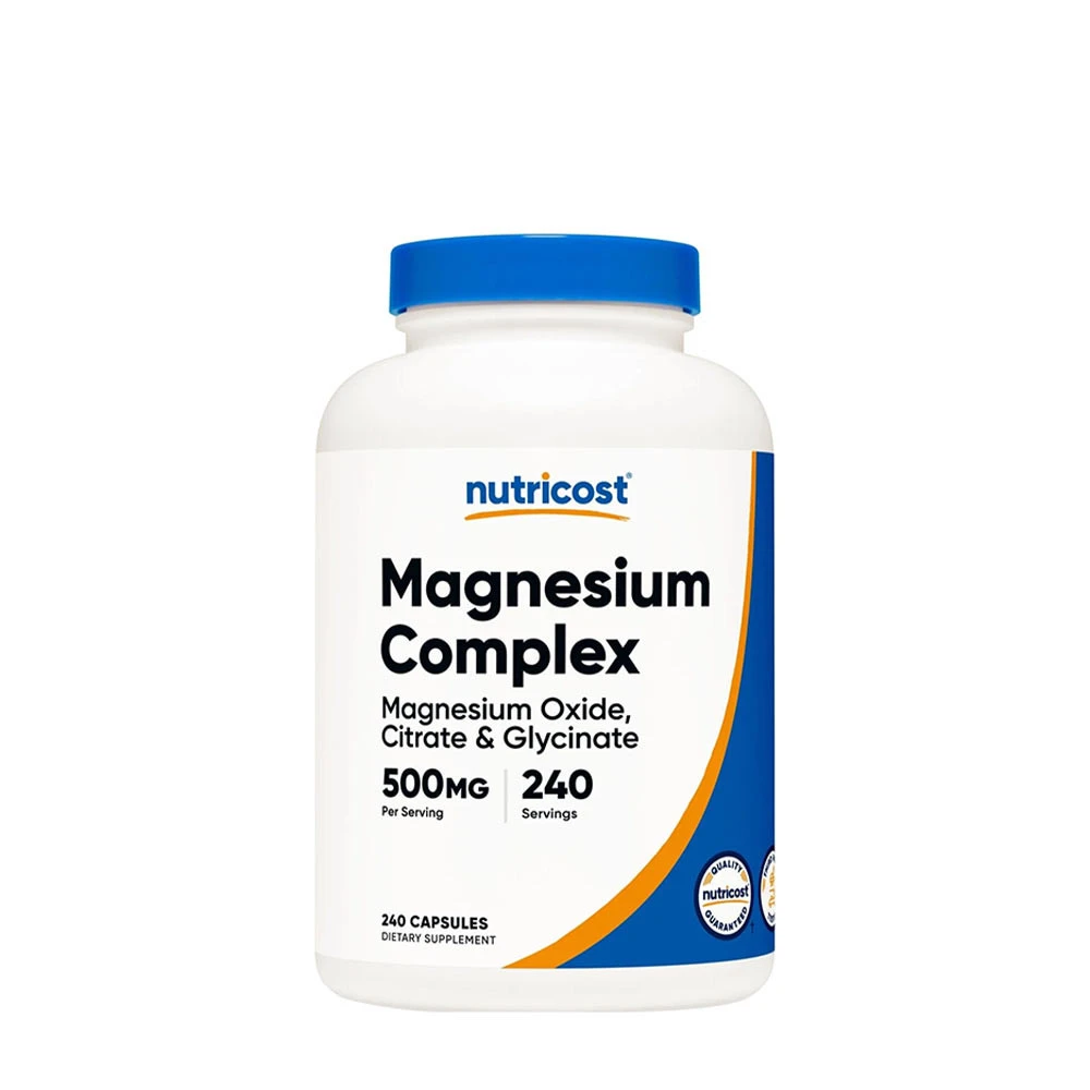 Nutricost Kompleks magnezu 500 mg (240 kapsułek)