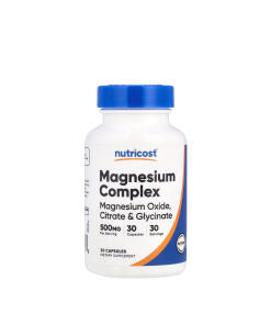 Nutricost Kompleks magnezu 500 mg (30 kapsułek)