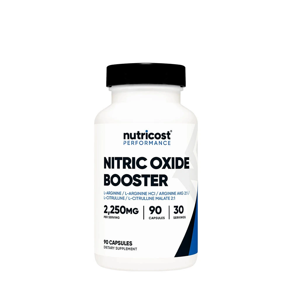 Nutricost Booster tlenku azotu 750 mg (90 kapsułek)