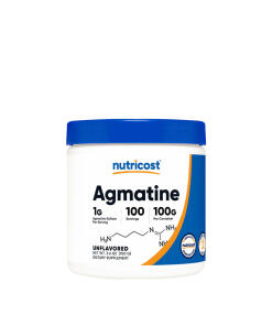 Nutricost Czysty proszek siarczanu agmatyny (100 g)