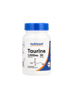 Nutricost Taurina 1000 mg (30 kapsułek)
