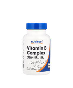 Nutricost Kompleks Witamin B (30 Kapsułek)