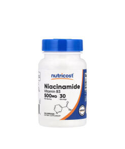 Nutricost Vitamin B3 Niacinamide 500 mg (30 kapsułek)