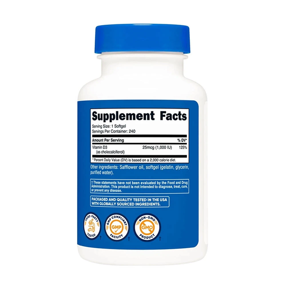 000 IU (240 Softgels)