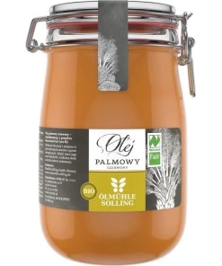 OLMUHLE SOLLING Bio olej palmowy czerwony (1000 ml / 33,8 fl oz)