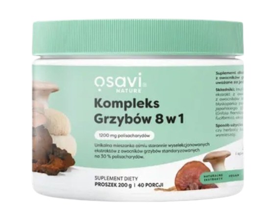 OSAVI Kompleks grzybowy 8-w-1 (200 g)