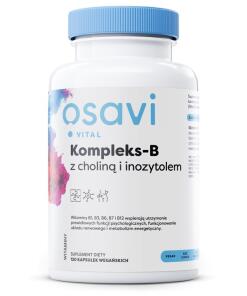 OSAVI B-Complex with choline & inositol (120 kapsułek)