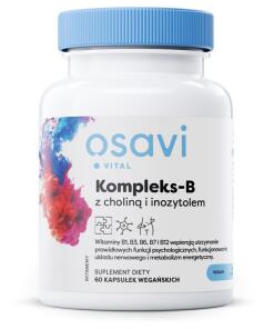 OSAVI B-Complex with choline & inositol (60 kapsułek)