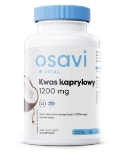 OSAVI Caprylic acid 600 mg (120 kapsułek)