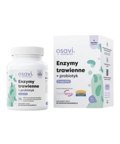 OSAVI Enzymy trawienne + probiotyk (60 kapsułek)