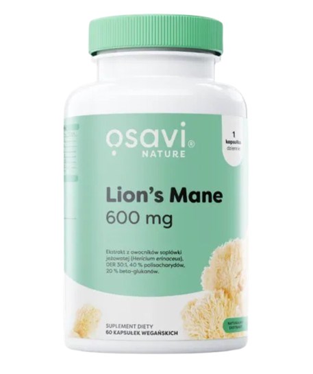 OSAVI Lwa Grzyb 600 mg (60 kaps)