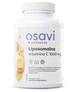 OSAVI Liposomal vitamin C 1000 mg (120 kapsułek)
