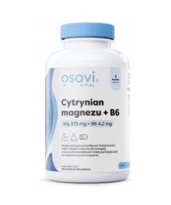 OSAVI cytrynian magnezu + B6 (180 kaps.)