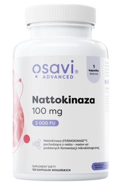 Osavi - Nattokinaza 100 mg (120 kapsułek)