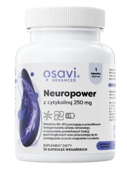 Osavi - OSAVI Neuropower z Cytikoliną 250 mg (60 kapsułek)