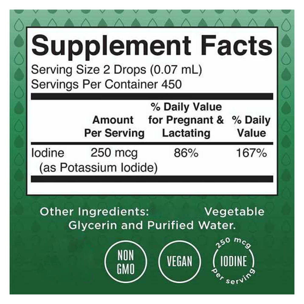 Ekologiczne krople jodu w płynie - 30 ml - obrazek 3