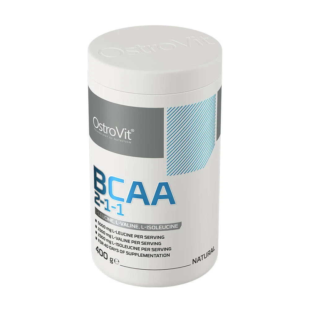 OstroVit BCAA 2-1-1 (400 g, naturalny) - obrazek 3
