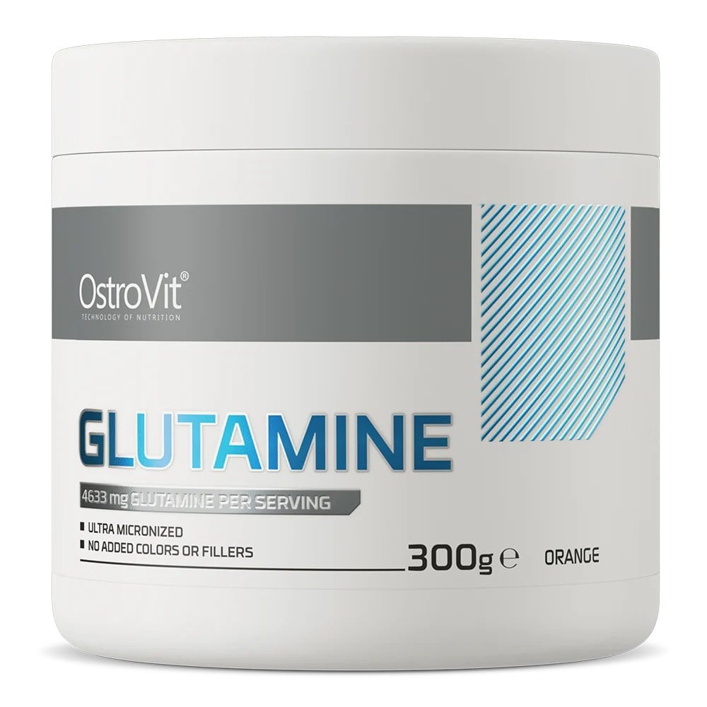 OstroVit - Glutamina w Proszku (300 g, Pomarańczowa)