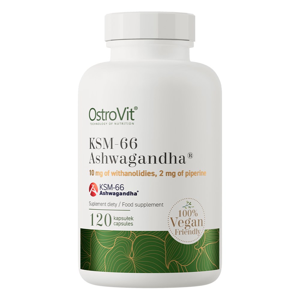 OstroVit - Ashwagandha KSM-66® Vege (120 kapsułek)