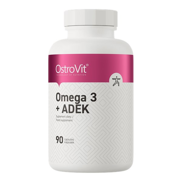 OstroVit - Omega 3 + ADEK (90 kapsułek)