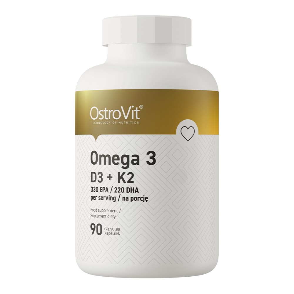 OstroVit - Omega 3 D3 + K2 (90 kapsułek)