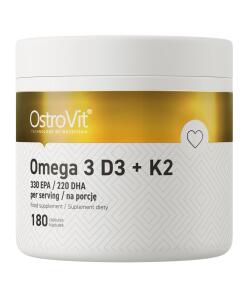 Ostrovit Omega 3 D3+K2 (180 Capsules)