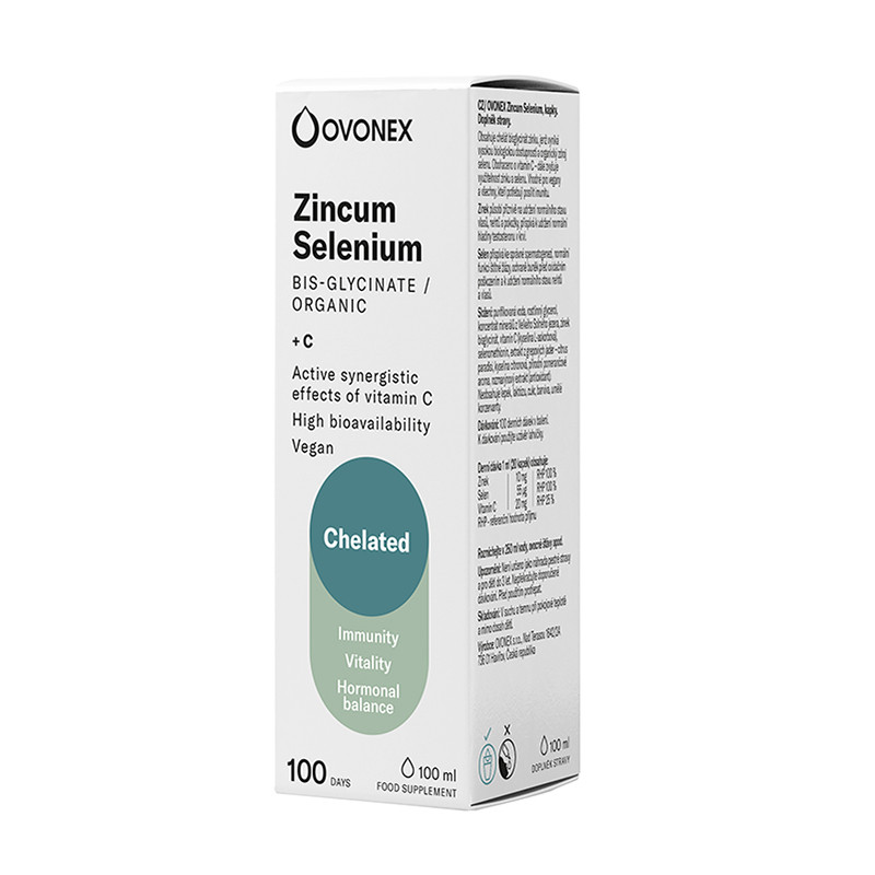 Ovonex - Cynk z Selenem, Płyn, 100 ml