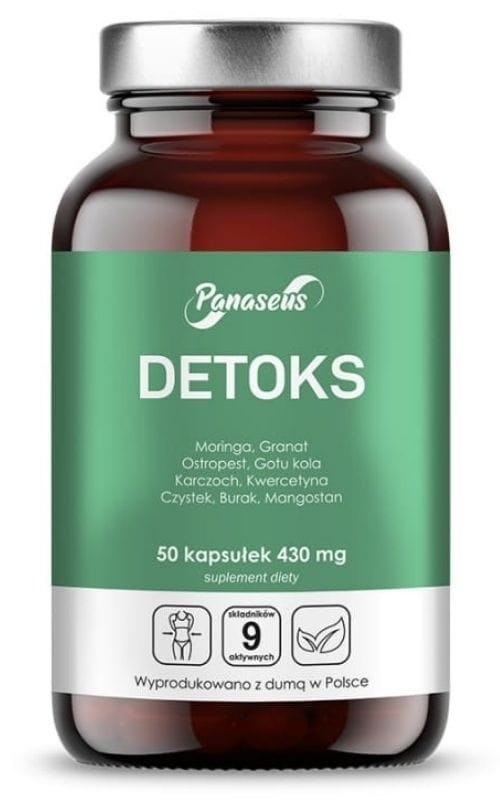 Panaseus - Detox (50 kapsułek)
