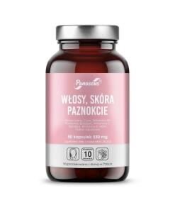 PANASEUS Włosy Skóra Paznokcie (50 kaps)