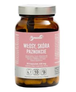 PANASEUS Włosy Skóra Paznokcie (50 kaps)