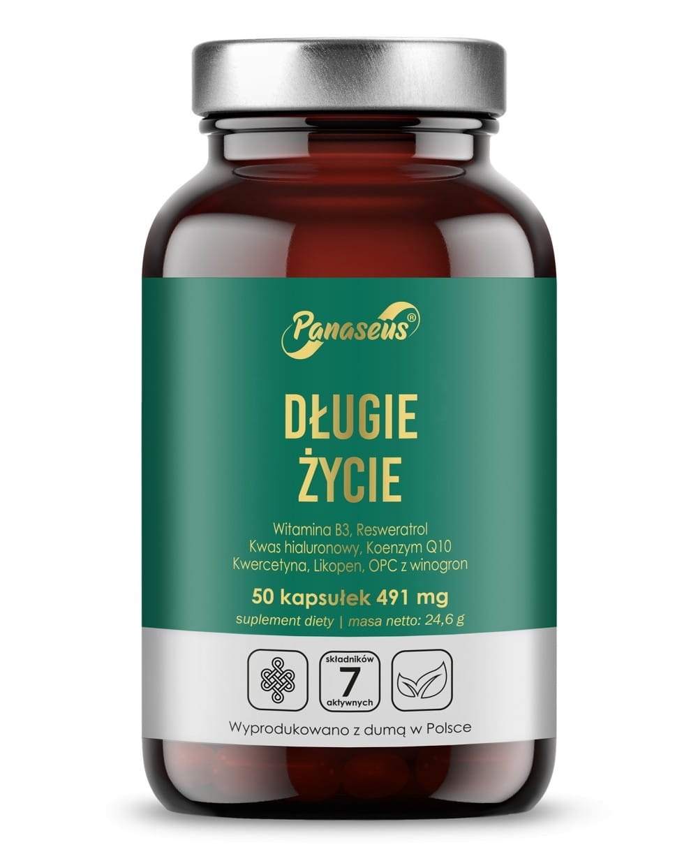 Panaseus - PANASEUS Długie życie (50 kapsułek)
