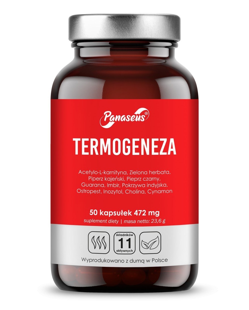 Panaseus - Termogeneza PANASEUS (50 kapsułek)