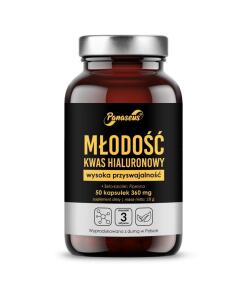 PANASEUS Młodość kwas hialuronowy (50 kaps.)