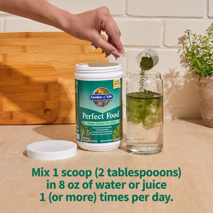 Perfekcyjna Super Zielona Formuła, proszek - 600g - obrazek 3