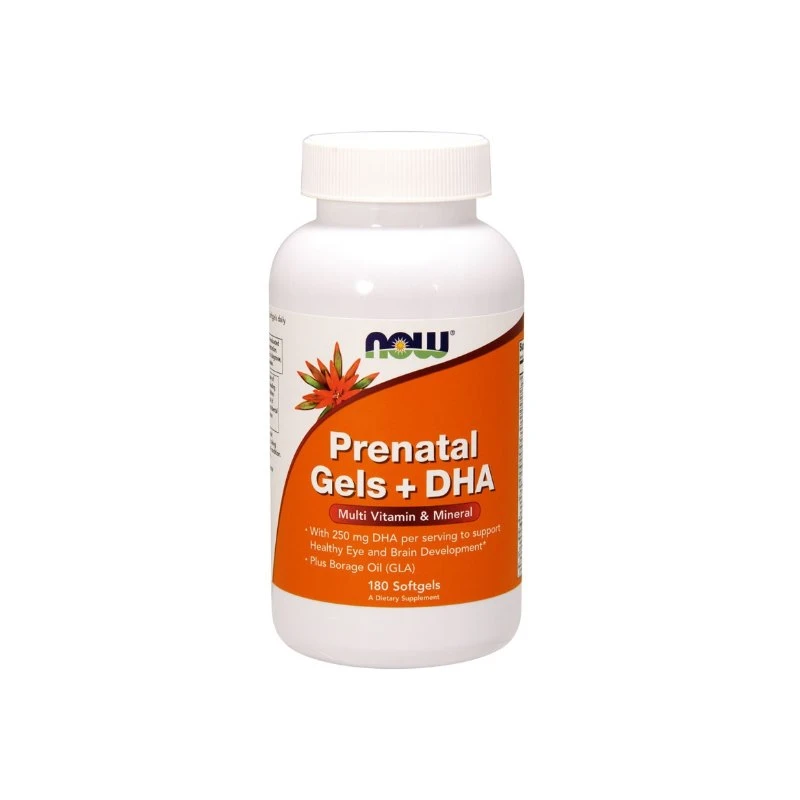 Żele prenatalne + DHA - 180 kapsułek