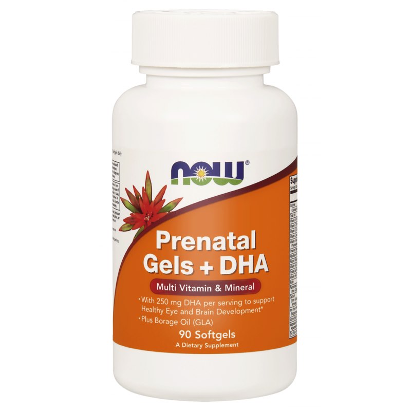 Prenatal Gels + DHA - 90 softgels